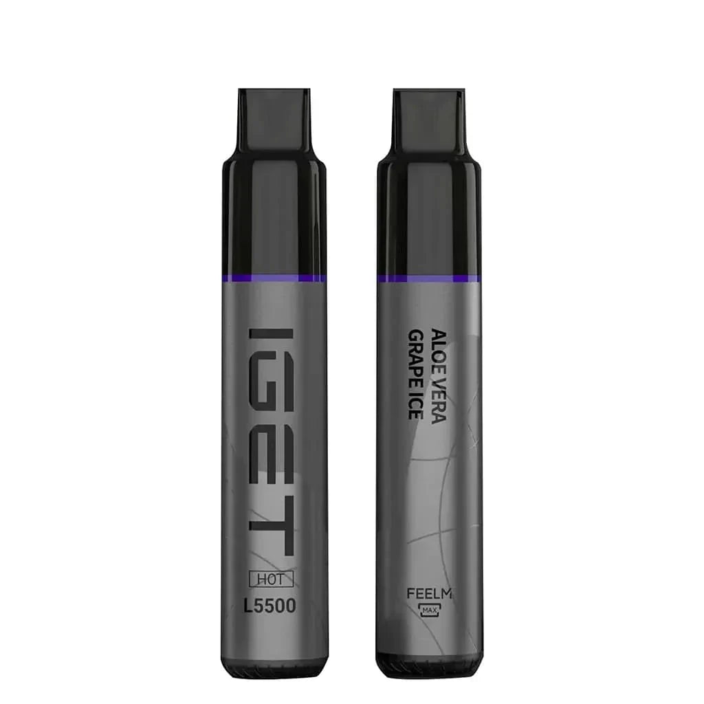 IGET HOT - Aloe Vera Grape Ice (5500 Puffs)